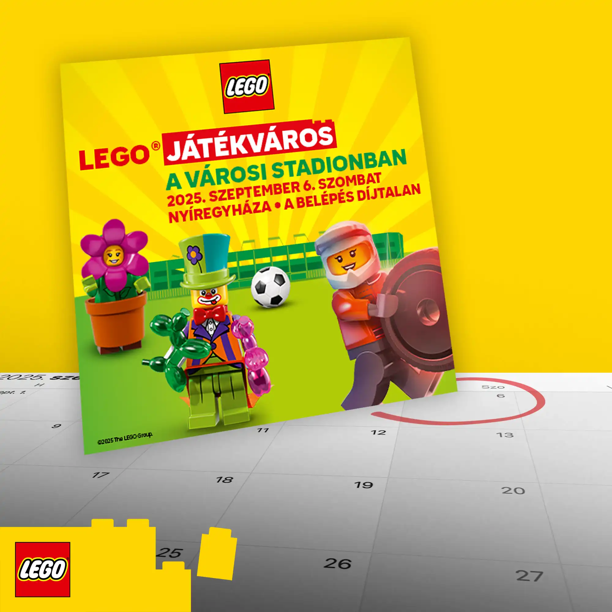 Social media tartalom – LEGO gyár Nyíregyháza referencia